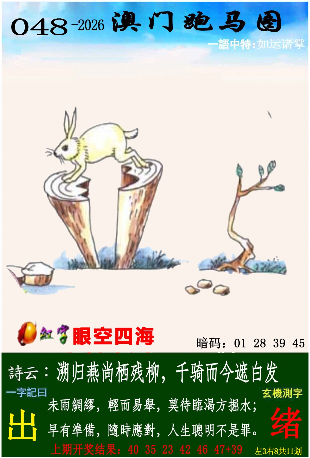 048期跑马图[图]