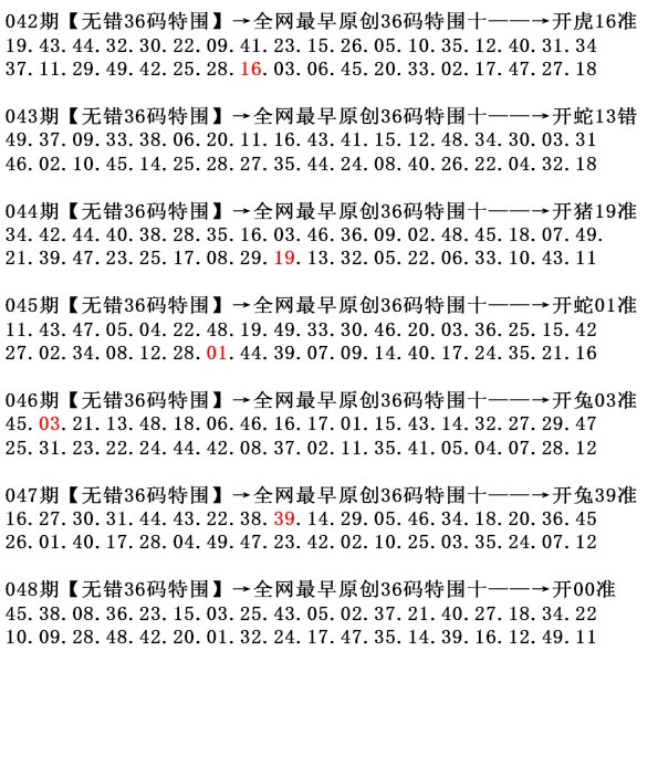 048期36码特围[图]