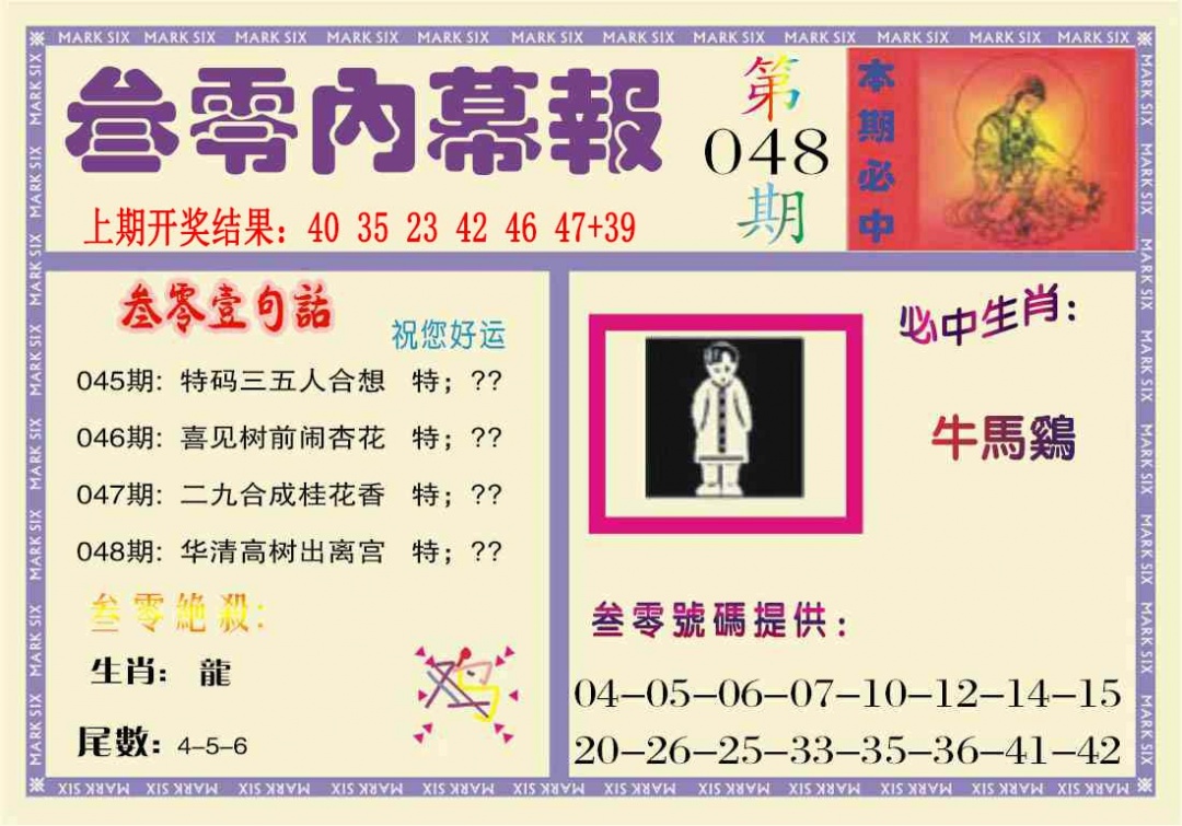 048期叁零内幕报[图]