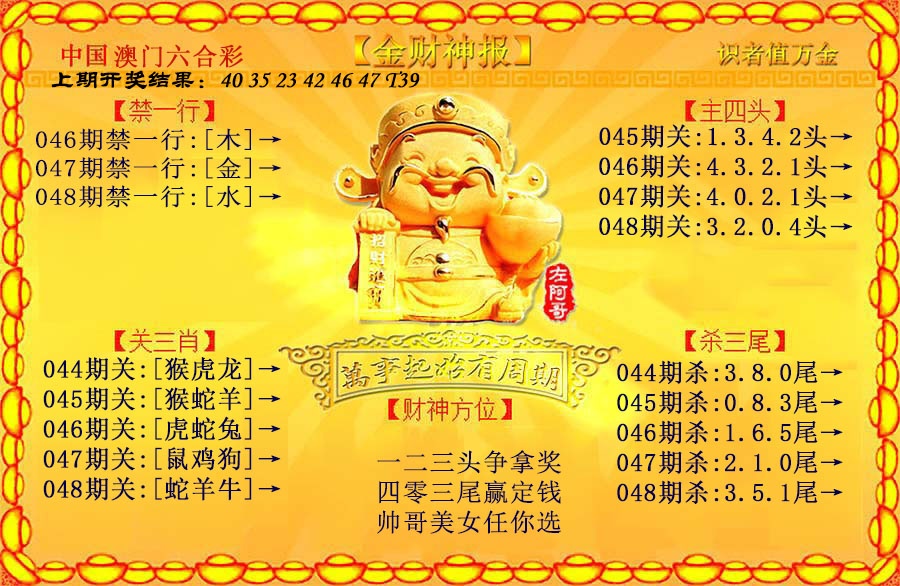 048期金财神[图]