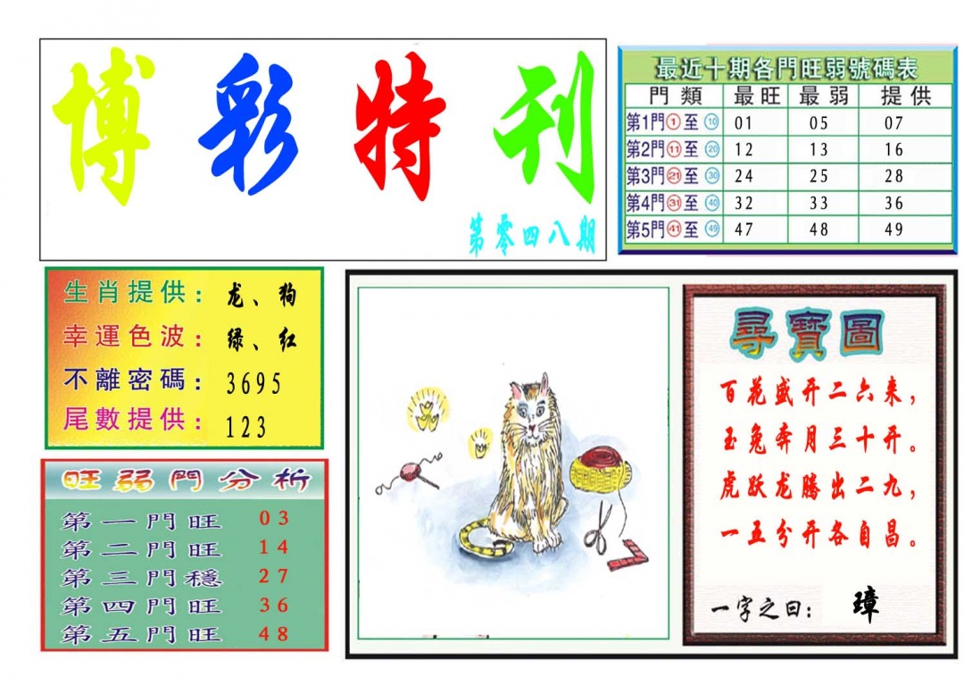 048期博彩特刊[图]