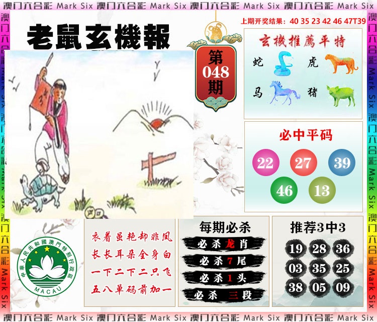 048期老鼠玄机报[图]