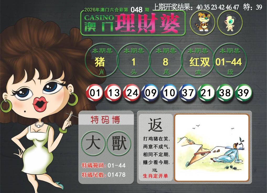 048期澳门理财婆[图]