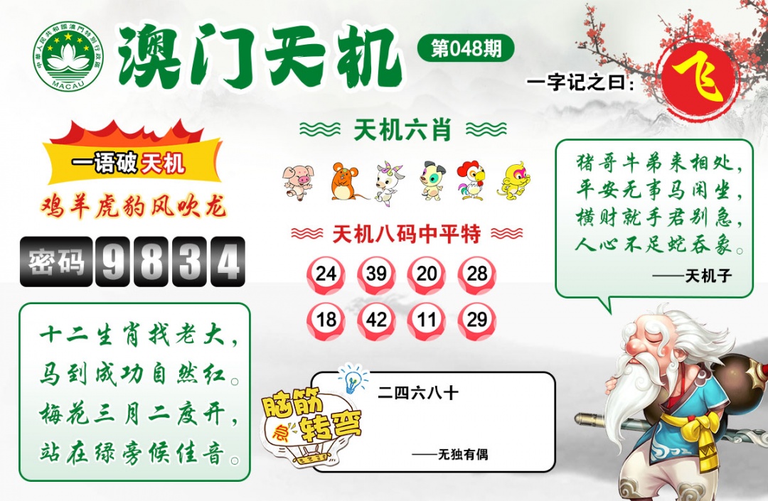 048期澳门天机[图]