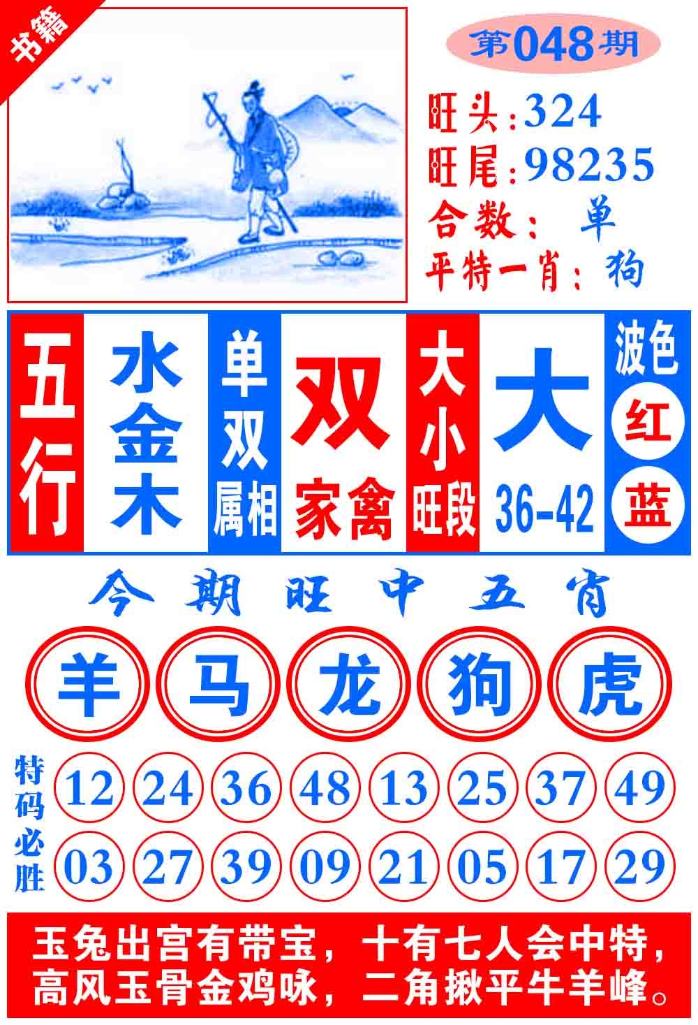 048期澳门全集心水[图]