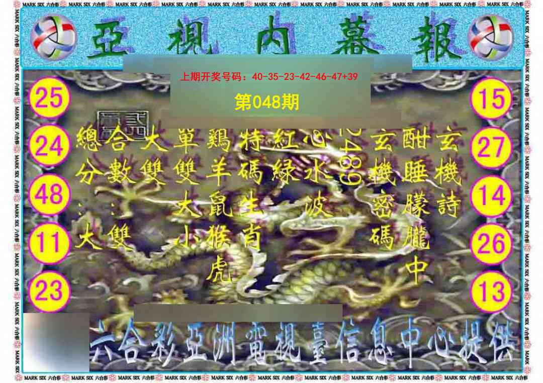 048期亚视内幕报[图]