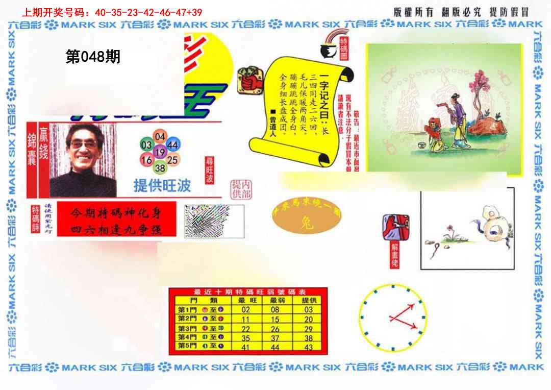 048期特码王(信封)[图]
