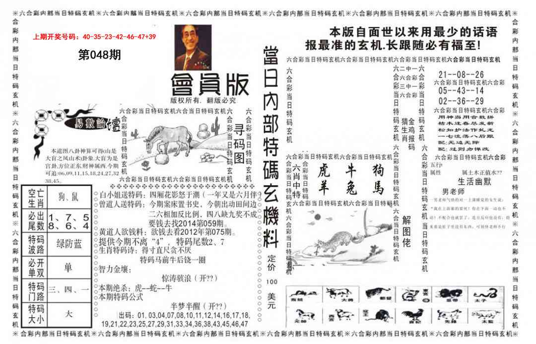 048期当日特码玄机报[图]