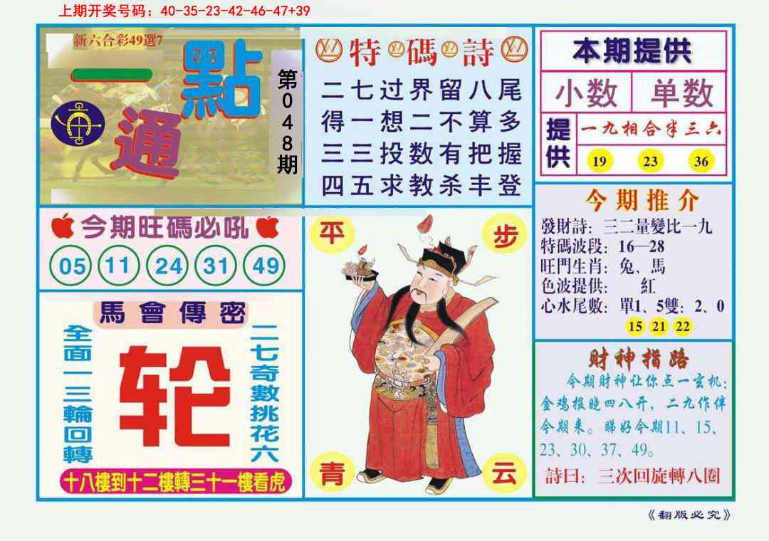 048期一点通[图]