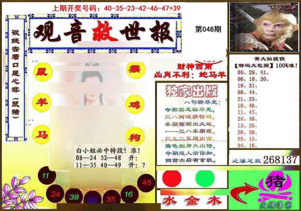 048期(另)观音救世密报[图]