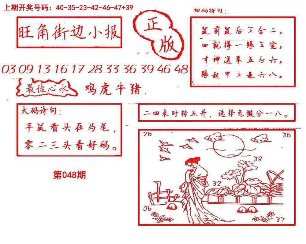 048期旺角街边小报[图]