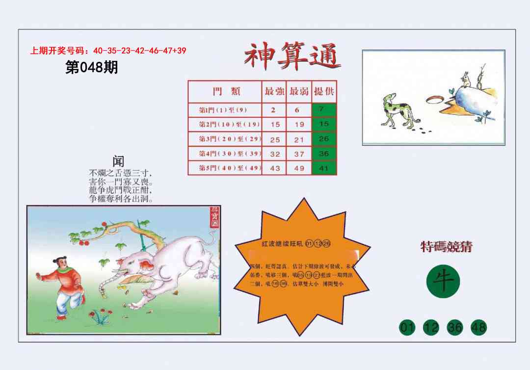 048期4-台湾神算[图]