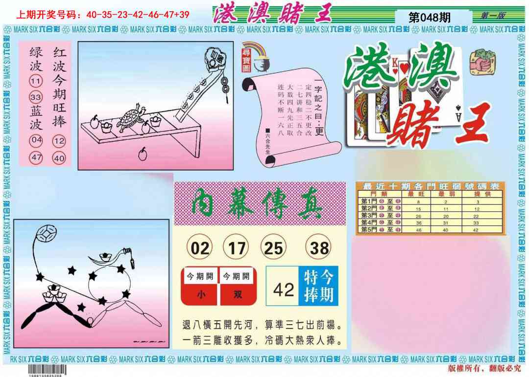 048期港澳赌王A[图]