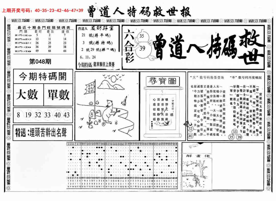 048期曾道人特码救世A[图]