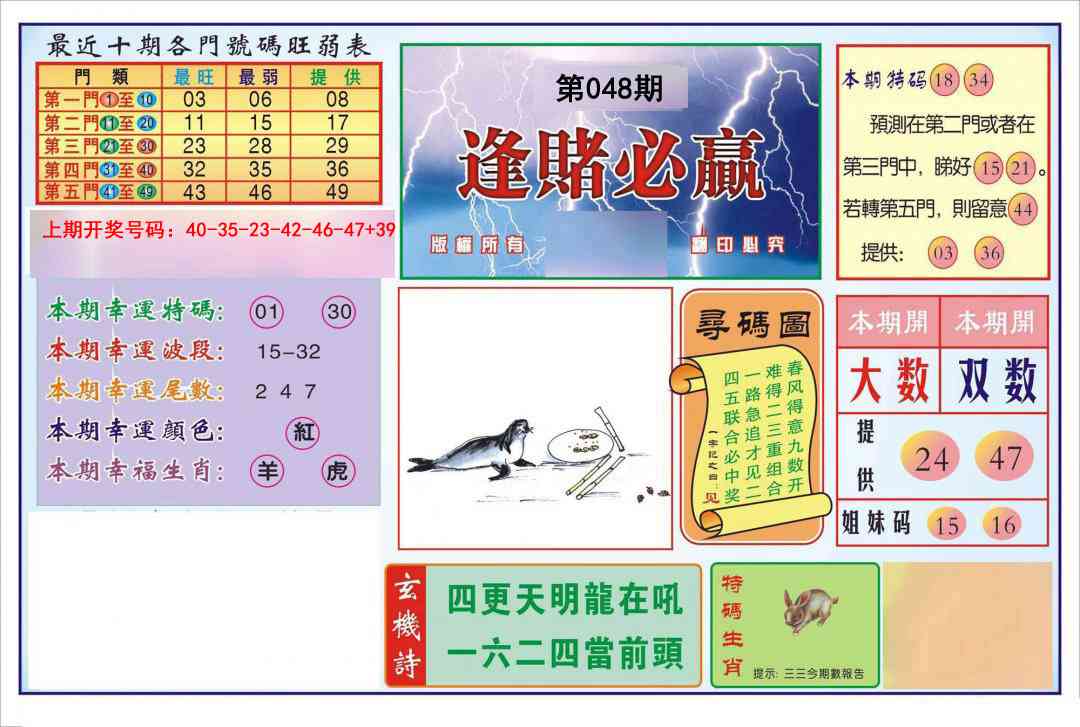 048期逢赌必羸[图]