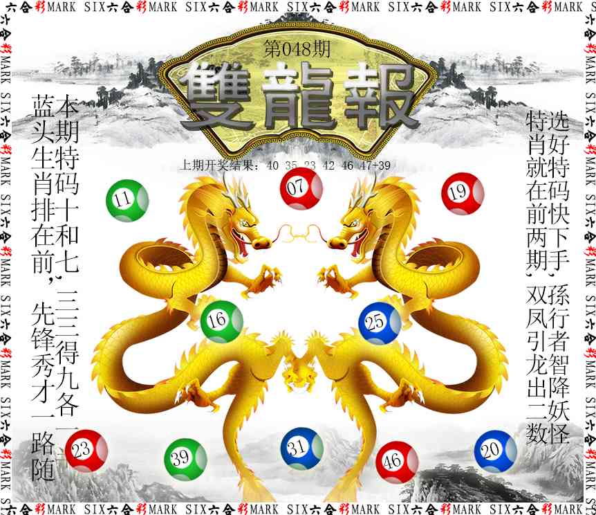 048期双龙报[图]