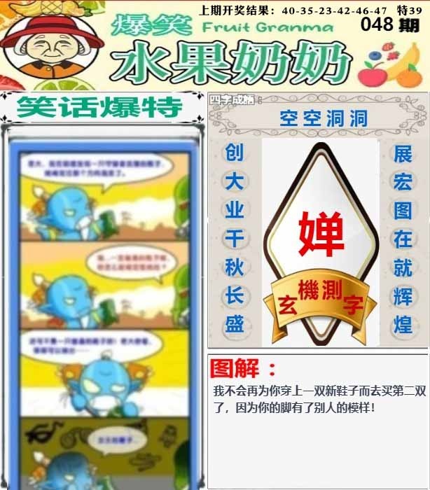 048期爆笑水果奶奶[图]